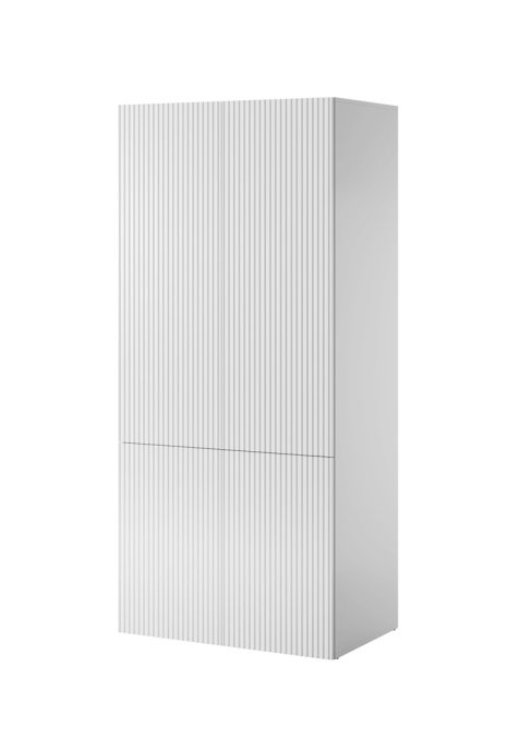Wardrobe PAFOS 2D 90x55.5x198.5 white matt