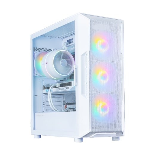 PC case I3 NEO V2 Mid Tower RGB fan x4 white