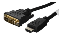 Lanberg CA-HDDV-20CU-0018-BK video cable adapter 1.8 m HDMI Type A (Standard) DVI-D Black