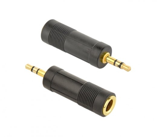 Gembird Audio adapter plug 6,35mm to 3,5mm