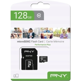 PNY Performance Plus 128 MicroSDXC Class 10 (P-SDU12810PPL-GE)