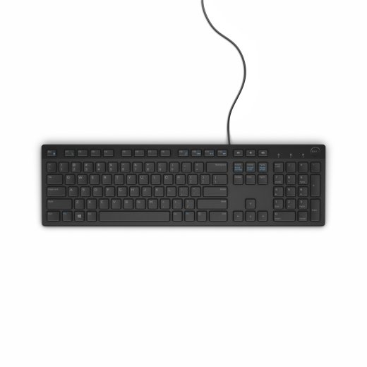 Dell KB216 Standard Wired Russian Black