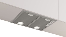 Bosch Serie 4 DHL555BM cooker hood Built-in Metallic, Silver 604 m³/h