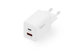 Digitus USB GaN Charger 45W, 1x USB-C, 1x USB-A DA-10302