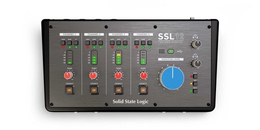 Solid State Logic SSL12 - Interfaz de audio USB-C 12/8