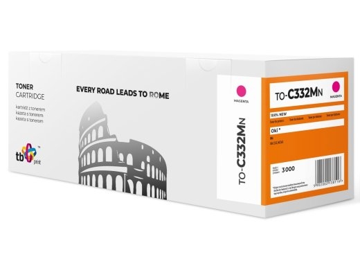 Toner for OKI C332 TO-C332MN MA 100% new