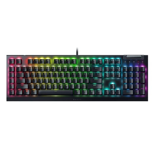 Razer Mechanical Gaming Keyboard BlackWidow V4 X Wired US Yellow Mechanical Switches (Linear) Black