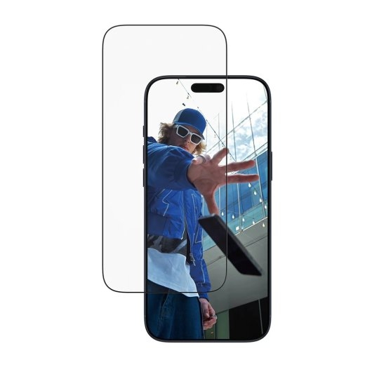 PanzerGlass Screen protector Apple iPhone 17 Pro Max Glass Transparent Ultra-Wide Fit w. EasyAligner