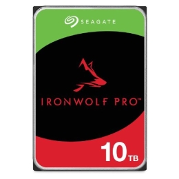 HDD SEAGATE IronWolf Pro 10TB SATA 256 MB 7200 rpm 3,5" ST10000NT001