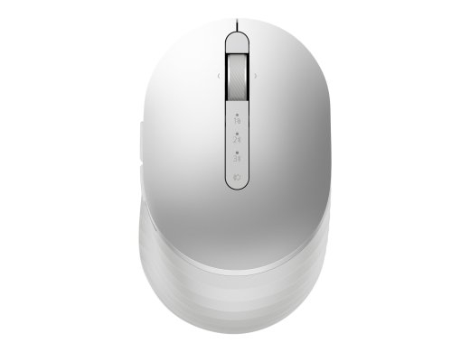 Dell Premier Rechargeable Wireless Mouse MS7421W Wireless optical Wireless - 2.4 GHz, Bluetooth 5.0 Platinum silver