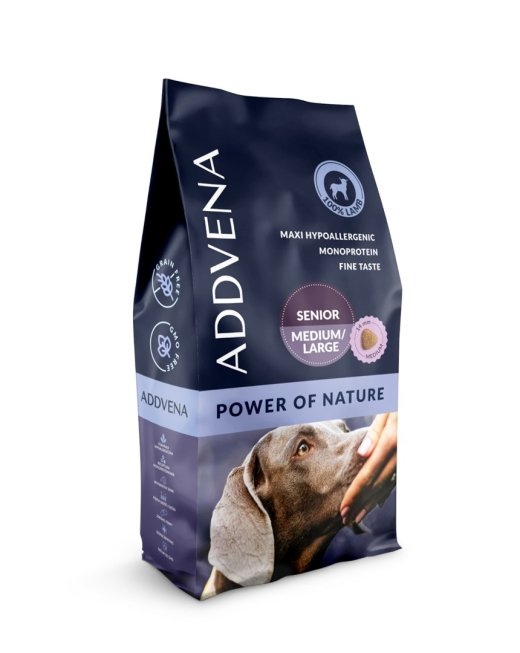 ADDVENA Power of Nature Senior Medium/Large Lamb - dry dog food - 10kg