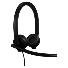 Headset Logitech Stereo H570e On-Ear USB black