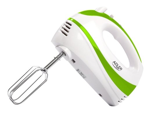 Adler Mixer AD 4205 g 300 W Number of speeds 5 Turbo mode White/Green