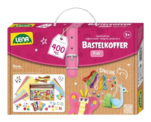 Handicraft Box 400 elements pink