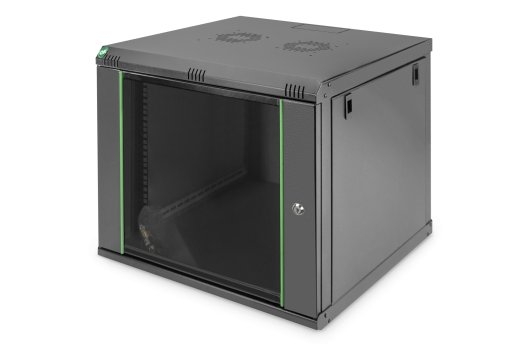 Digitus Wall Mounting Cabinet DN-19 09-U-EC-SW Black