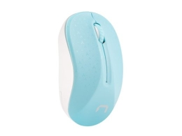 Wireless mouse Toucan blue-white