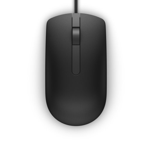 Dell Optical Mouse-MS116 - Black