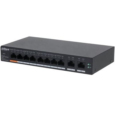 Switch DAHUA CS4010-8GT-60 Form factor Desktop/Wall-Mounting 10xRJ-45 ports RJ-45 Ports Type Gigabit Ethernet (10/100/1000) Power over Ethernet (Po...