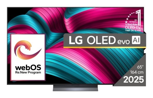 LG OLED evo AI OLED65C51LA TV 165.1 cm (65") 4K Ultra HD Smart TV Wi-Fi Black
