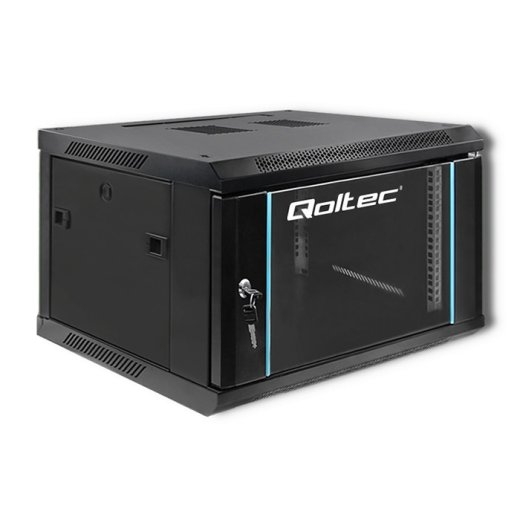 RACK cabinet 19inches, 6U, 600 x 370 x 600