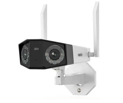 Reolink 4K WiFi Camera with Ultra Wide View Duo Series W730 Bullet 8 MP Dual H.265 Micro SD, Max. 256