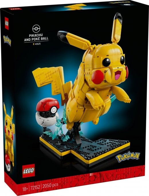 LEGO Pokemon 72152 Pikachu and Poké Ball