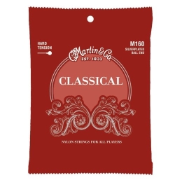 Martin M160 Classical Hard Tension (28-43) - classical guitar strings
