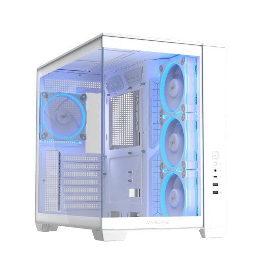 Case ASUS ATX/micro ATX/Mini-ITX White PC 90DC00S3-B19000