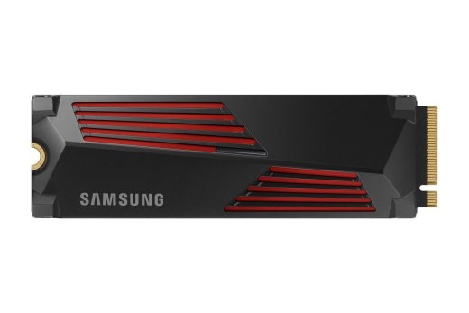 SSD SAMSUNG 990 PRO with Heatsink 4TB M.2 PCIe Gen4 NVMe TLC Write speed 6900 MBytes/sec Read speed 7450 MBytes/sec 2.3mm TBW 1200 TB MTBF 1500000...