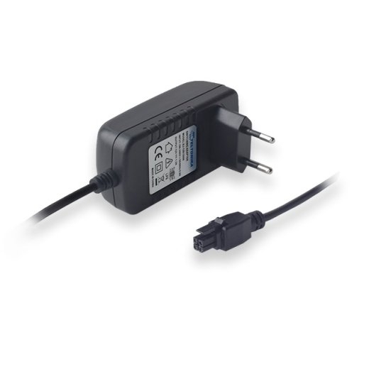 PR3PXEU3 POWER SUPPLY, 18W 4pin, 3mm pitch Black