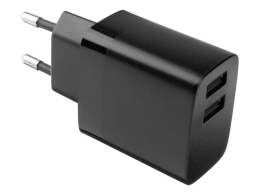 Fixed Dual USB Travel Charger 17W FIXC17N-2U-BK