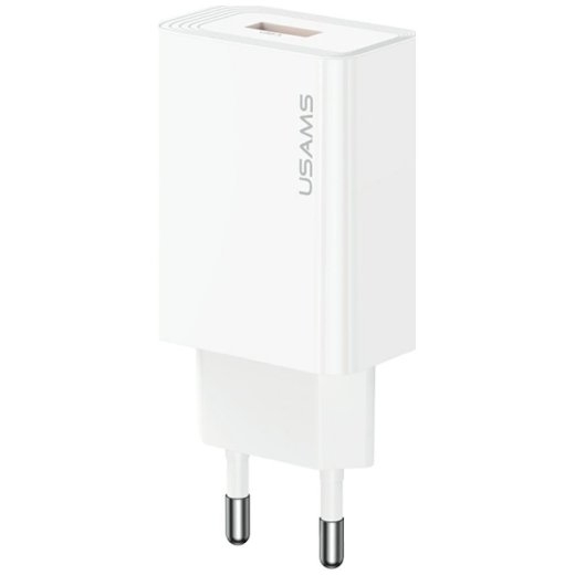 Usams Charger T69 10,5W 2,1A USB-A white