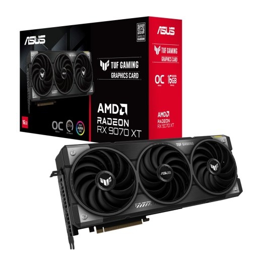 ASUS TUF Gaming TUF-RX9070XT-O16G-GAMING AMD Radeon RX 9070 XT 16 GDDR6