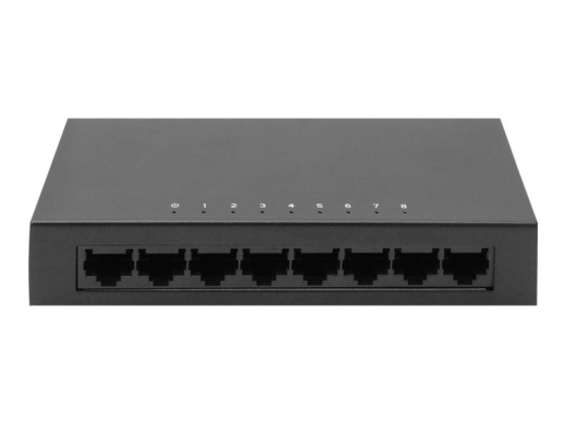 DIGITUS Switch DN-80069 - 8 Ports - 8x GE (10/100/1000)