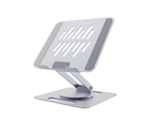 Gembird Rotating notebook riser stand 15.6 inches, space grey