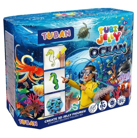Tuban Tubi Jelly Ocean set - large aquarium 8 colors