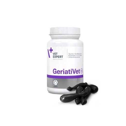 VETEXPERT GeriatiVet Cat - supporting preparation for older cats - 60 caps.