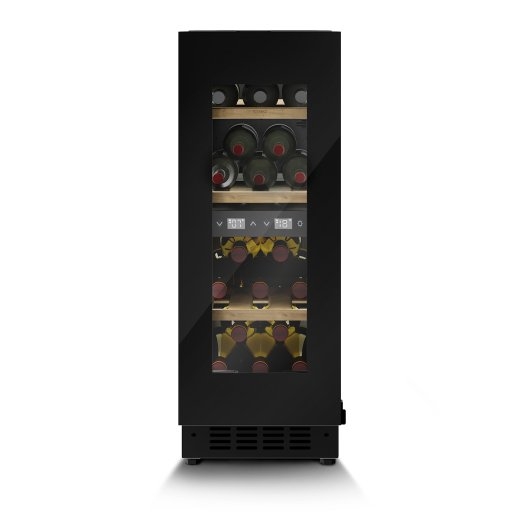 Caso Wine cooler WineDeluxe WDU 18 Energy efficiency class F Built-in Bottles capacity 18 Black