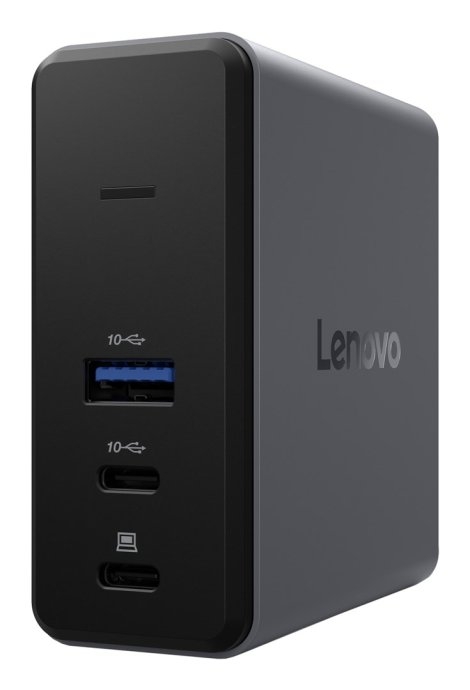 Lenovo X9 Charging GaN Dock Wired USB 3.2 Gen 2 (3.1 Gen 2) Type-C Grey