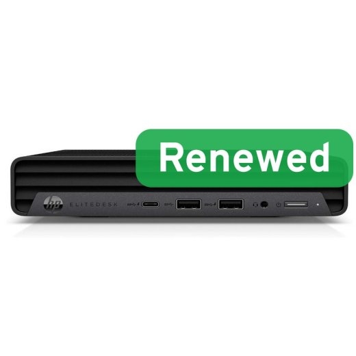 HP Renewed Grade A EliteDesk 800 G6 Intel Core i5 i5-10500T 8 SSD 256 Intel UHD Graphics 630 Windows 11 Pro