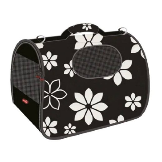 ZOLUX Nomad Flower L – pet carrier bag for dogs and cats – 50.5×25×33 cm