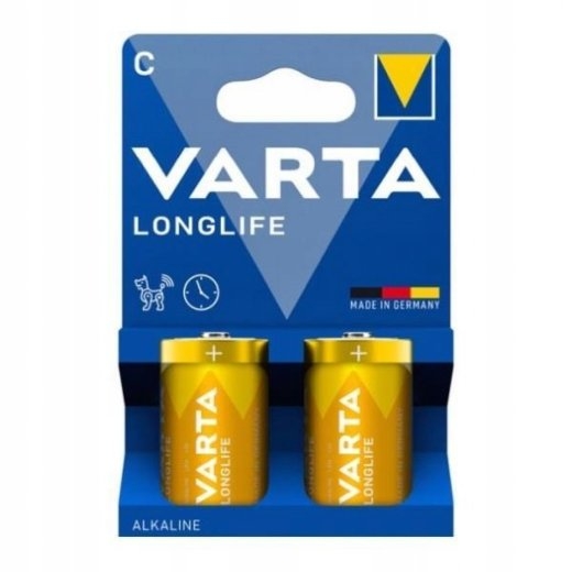 Varta Alkaline battery R14(typeC) longlife 2 pieces