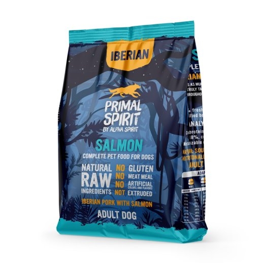 PRIMAL SPIRIT Iberian 70% Salmon – semi-moist dog food – 1 kg