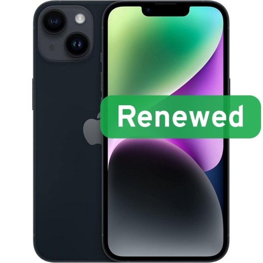 Apple Renewed Grade C Apple iPhone 14 Midnight 6.1 " Super Retina XDR A15 Bionic 6 128 iOS
