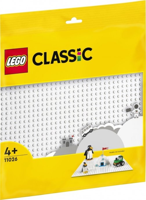 Lego Classic 11026 White Baseplate