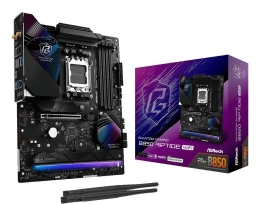 Mainboard ASROCK AMD B850 SAM5 ATX Memory DDR5 Memory slots 4 1xPCI-Express 4.0 16x 1xPCI-Express 5.0 16x 1xM.2 1xHDMI 1xAudio-In 1xAudio-Out 8xUSB...