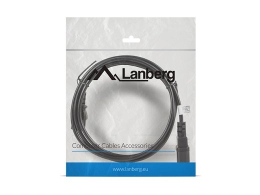 Power cord extension cord IEC 320 C13 - C14 VDE 1.8M black