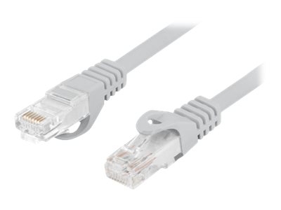 Lanberg Patchcord Cat.6 UTP LSZH CU Fluke Passed PCU6-10CU-0025-S 0.25 m Grey