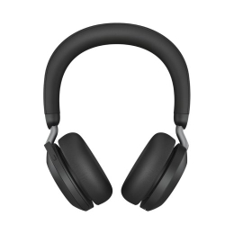 Jabra Evolve2 75 MS Link380c - wireless over-ear headphones with active noise cancellation, black