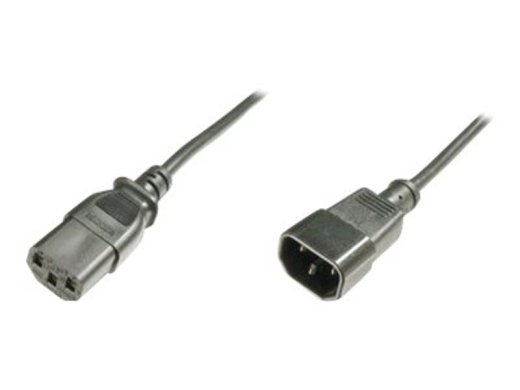 DIGITUS Power cable extension - IEC C14 male/IEC C13 female - 5 m